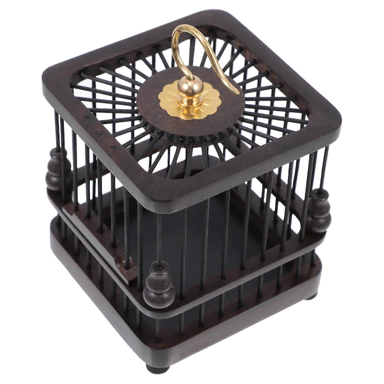 Ebony Mini Cricket Cage for Storage 2Pcs Insect Holder