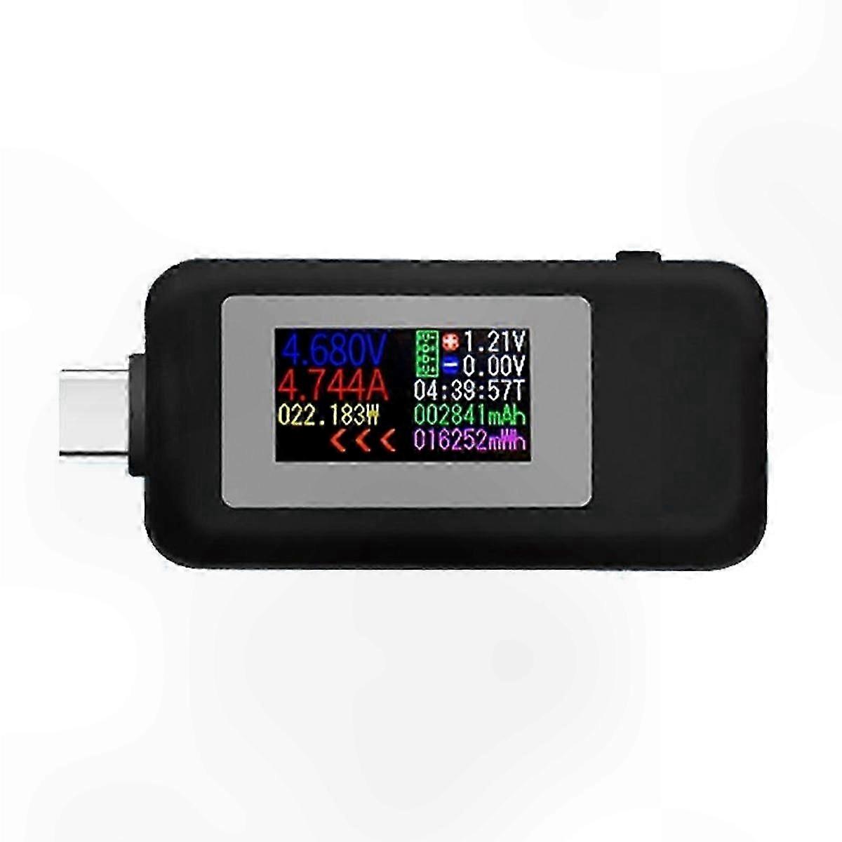USB-C Voltmeter Current Detector for Power Bank Chargers