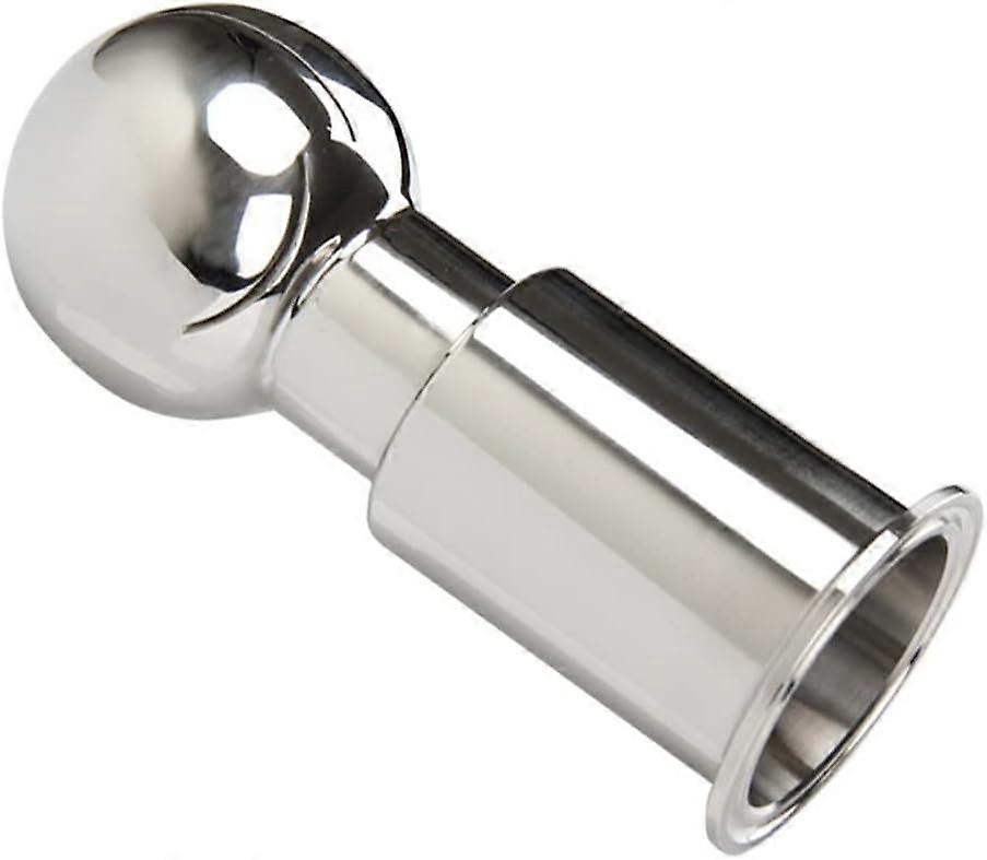 Rotating Spray Ball BSP Female Thread 304 Stainless Steel Sanitary Tank Cleaning Ball 360 Deg Coverage 4 Point