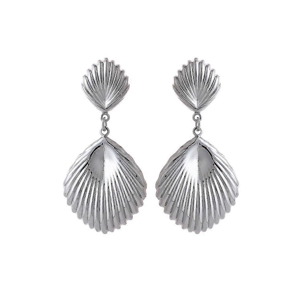 Earrings, Metal Style Fashion Shell Drop with Nice Texture Alloy