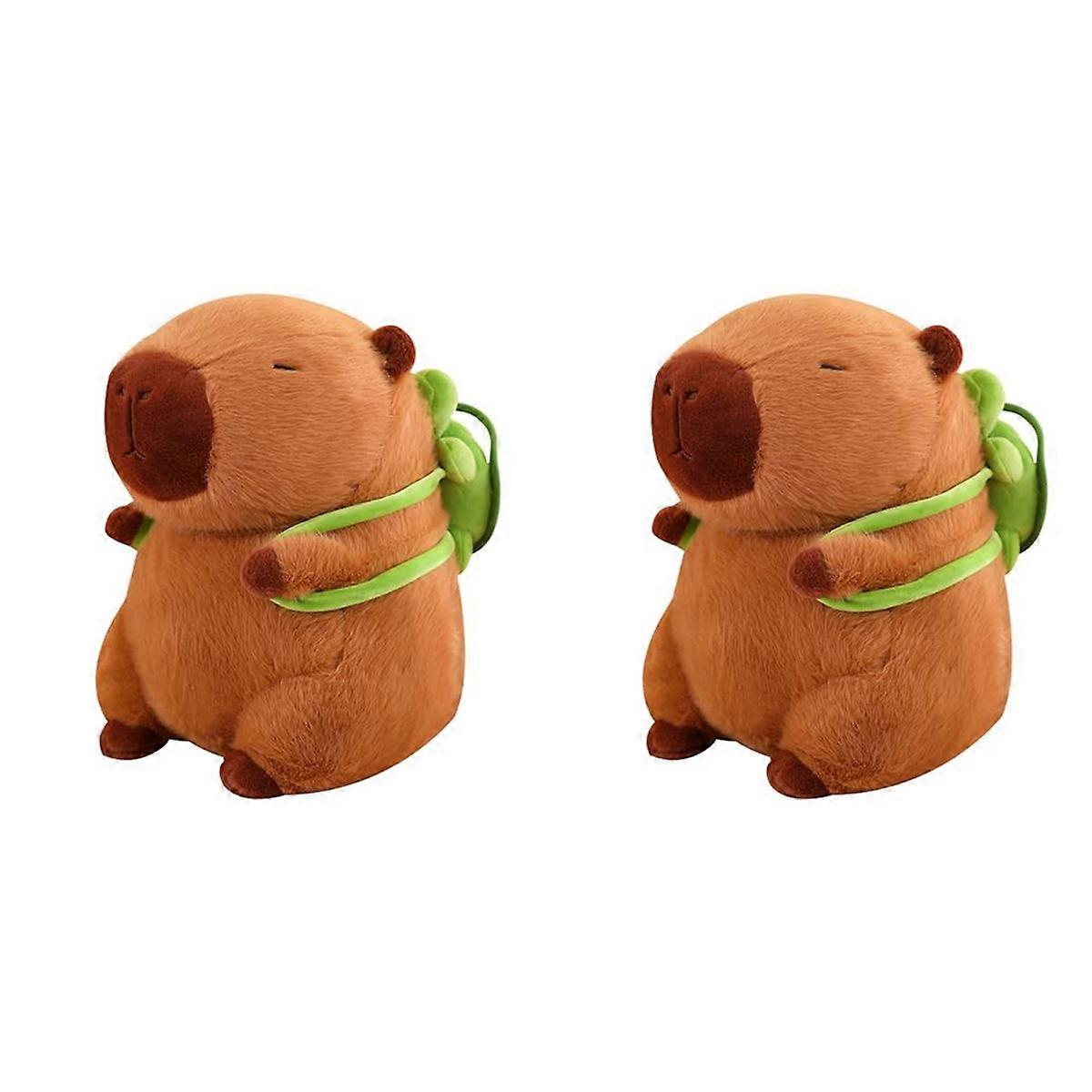 Capybara Plush Toy Capybara Plushie Pillow Doll Gift & Home Deco 23cm