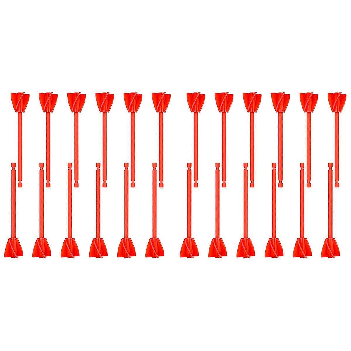 12 Pieces Epoxy Mixer Attachment for Drill Helix Paint Mixer