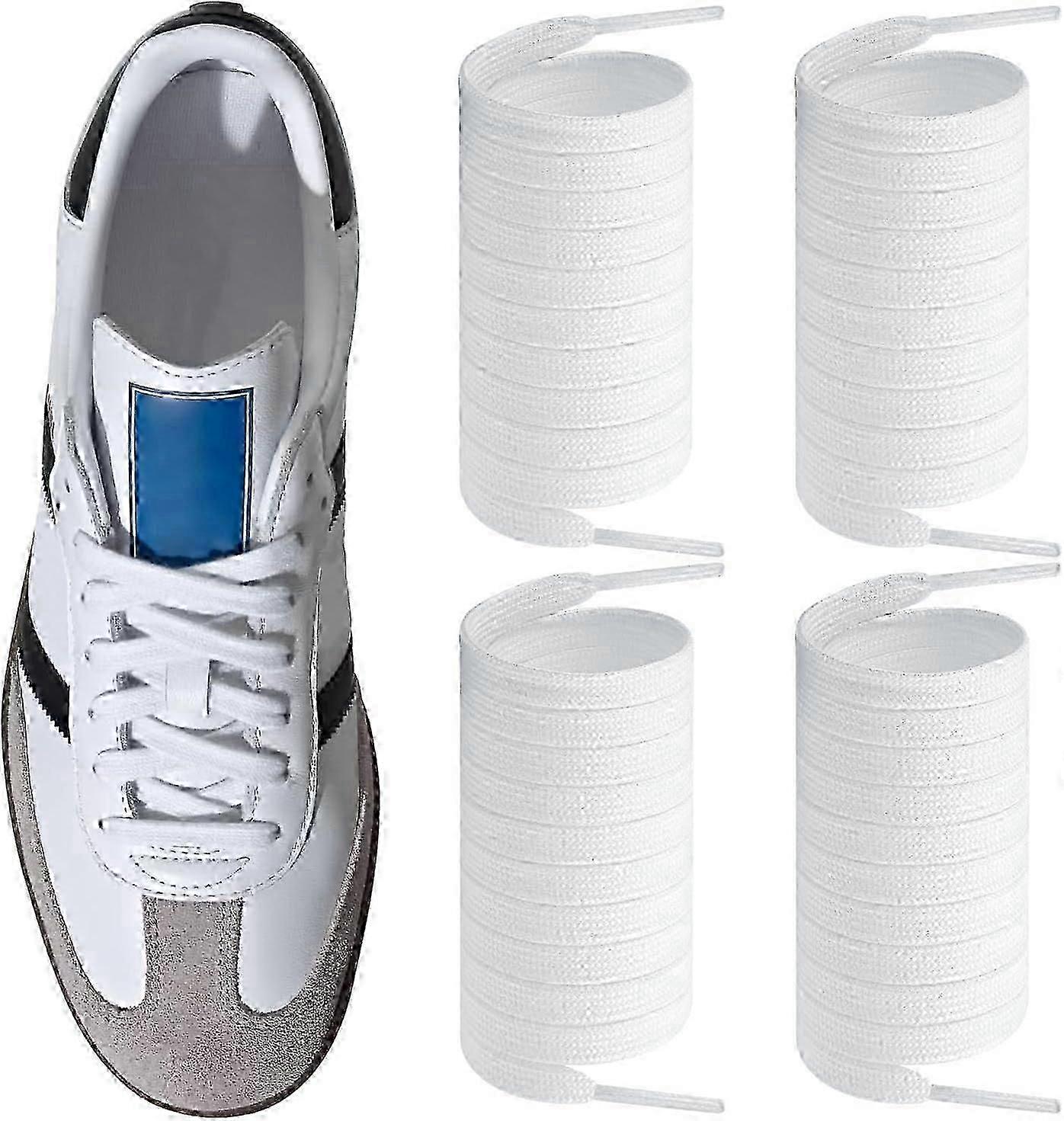 2 pairs of flat shoelaces for Adidas Samba OG/ADV/LT, replacement shoelaces 0.6CM wide
