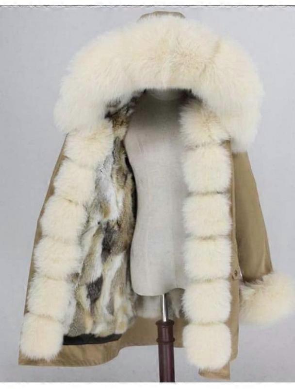 Fatima Parka Jacket Vivanilla Khaki