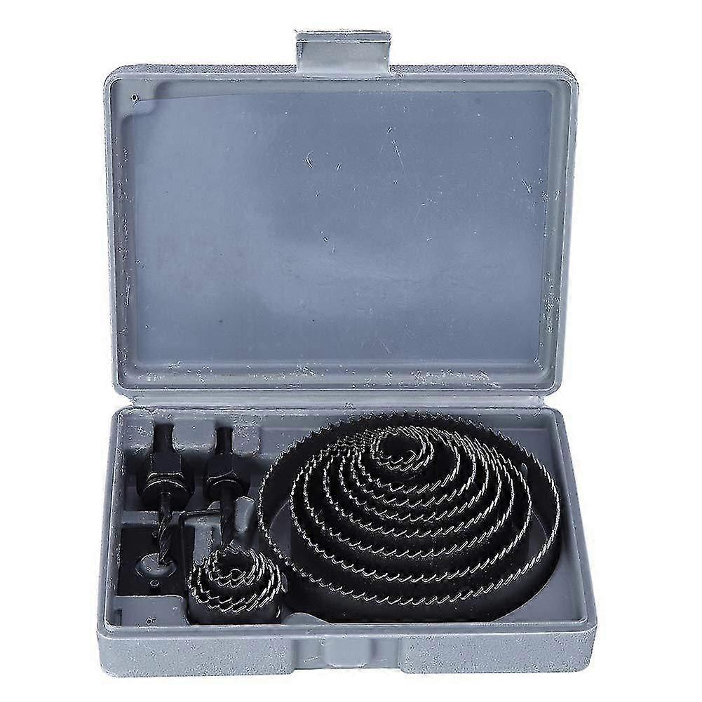 hole saw set 16pcs tapper carbide drill bit for woodworking