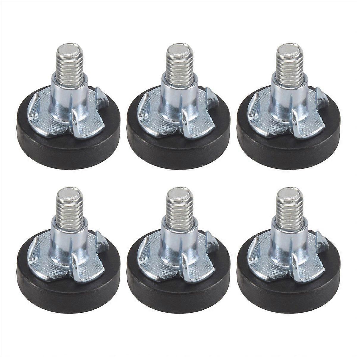 32 PCS M6スレッド調整可能な家具レベラーは椅子の足をねじ込みます
