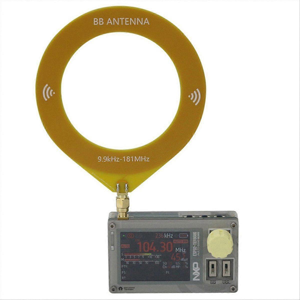 ESP32-TEF6686 Radio Receiver Full Band Radio FM/LW/MW/SW with 2inch Screen