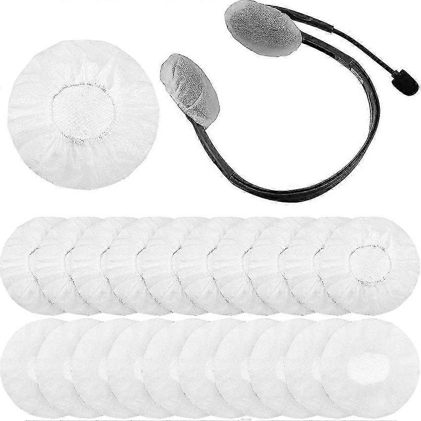 Disposable Earphone Covers Non-Woven Stretch 100 Pieces 6.5cm