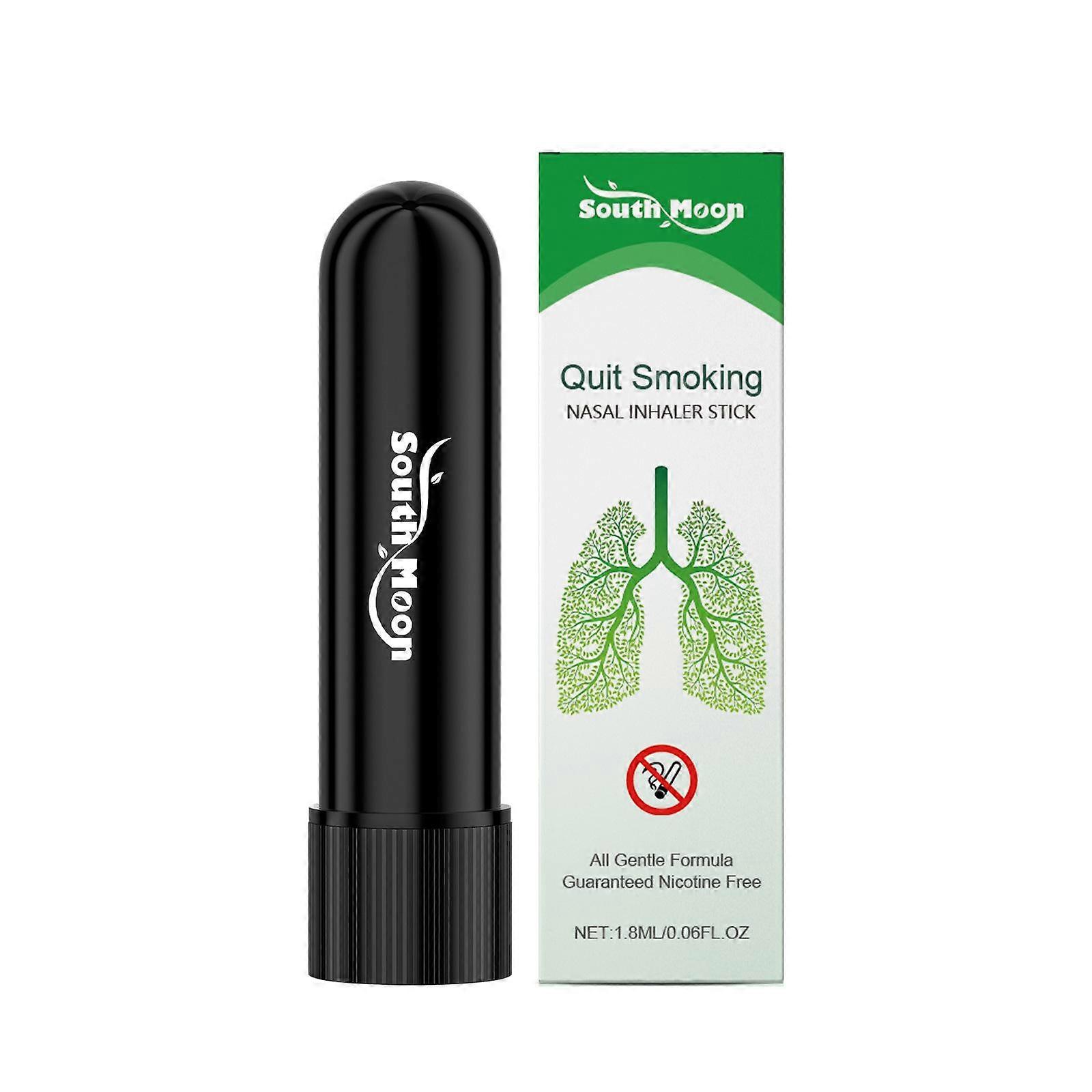 Quit smoking cravings with natural inhaler stick