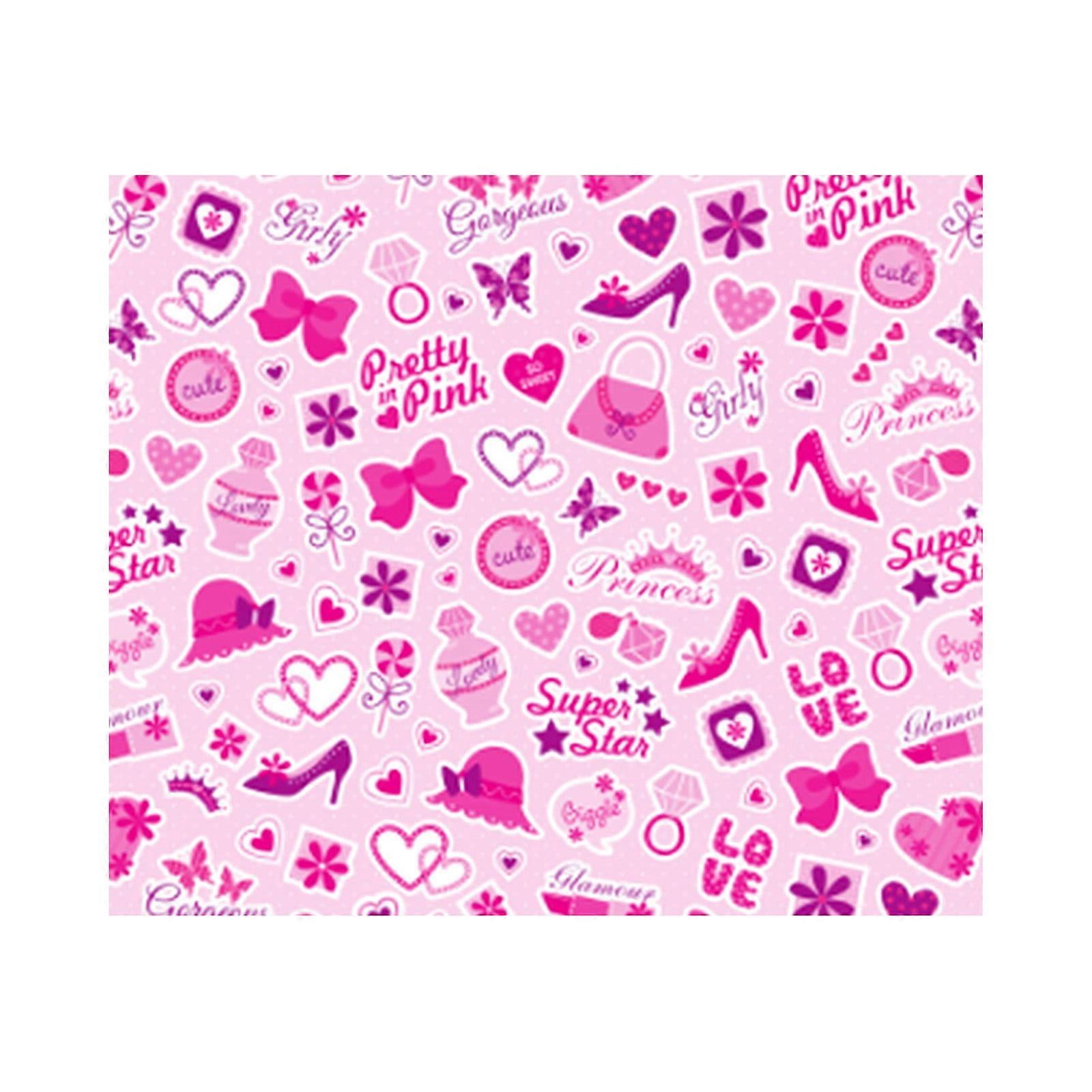 Papel De Regalo Clearance, Poaug Valentine's Day Wrapping Paper Wrapping Paper Red1