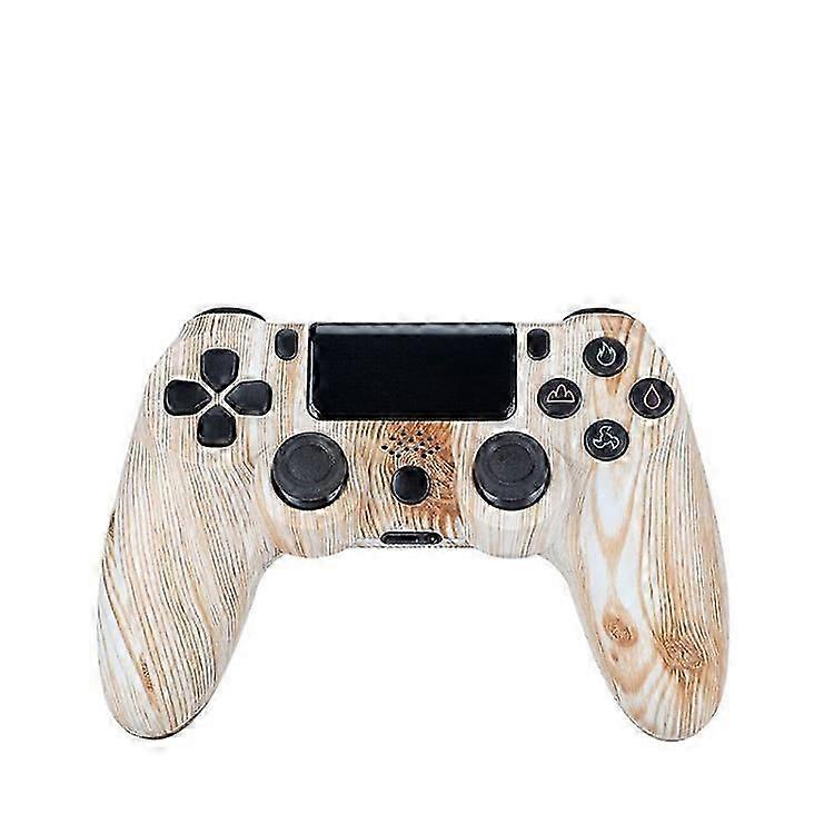 Voor PS4 Draadloze Bluetooth-compatibele gamingcontroller Dual Vibration Gamepad met luidspreker en Head-jc