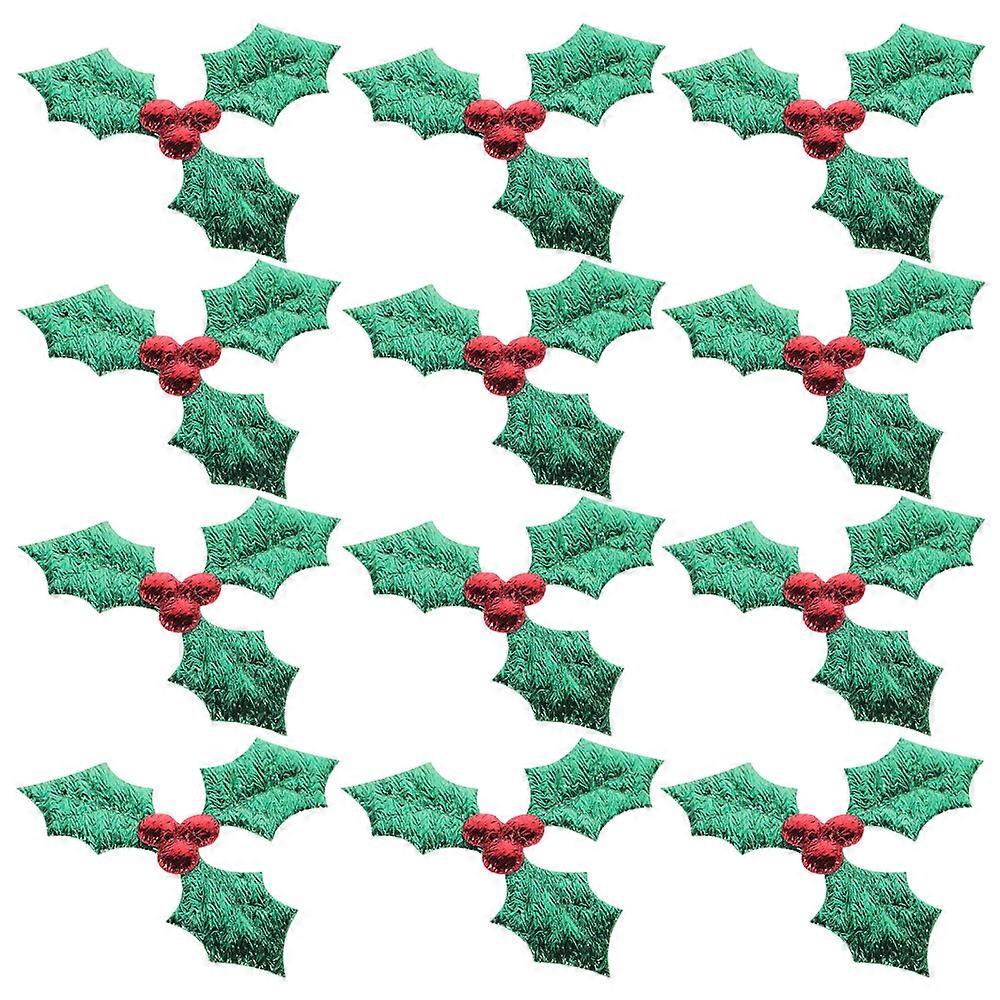 100 stk. julekugler vedhæng mand kunstig jule kristtorn pynt
