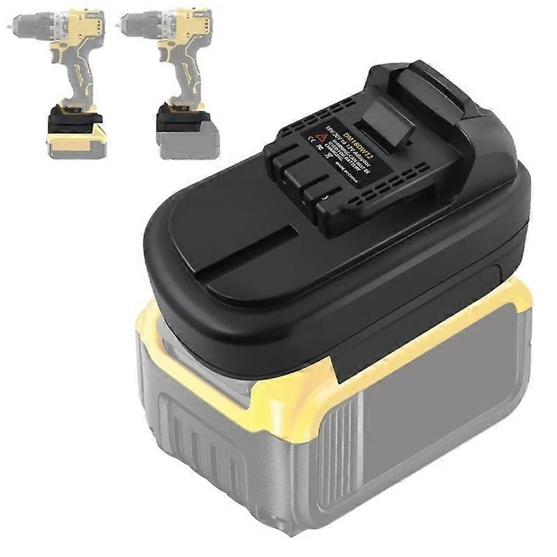 Adapter for Dewalt for Milwaukee 18V 20V Li-ion Battery To for Dewalt 12V Tool