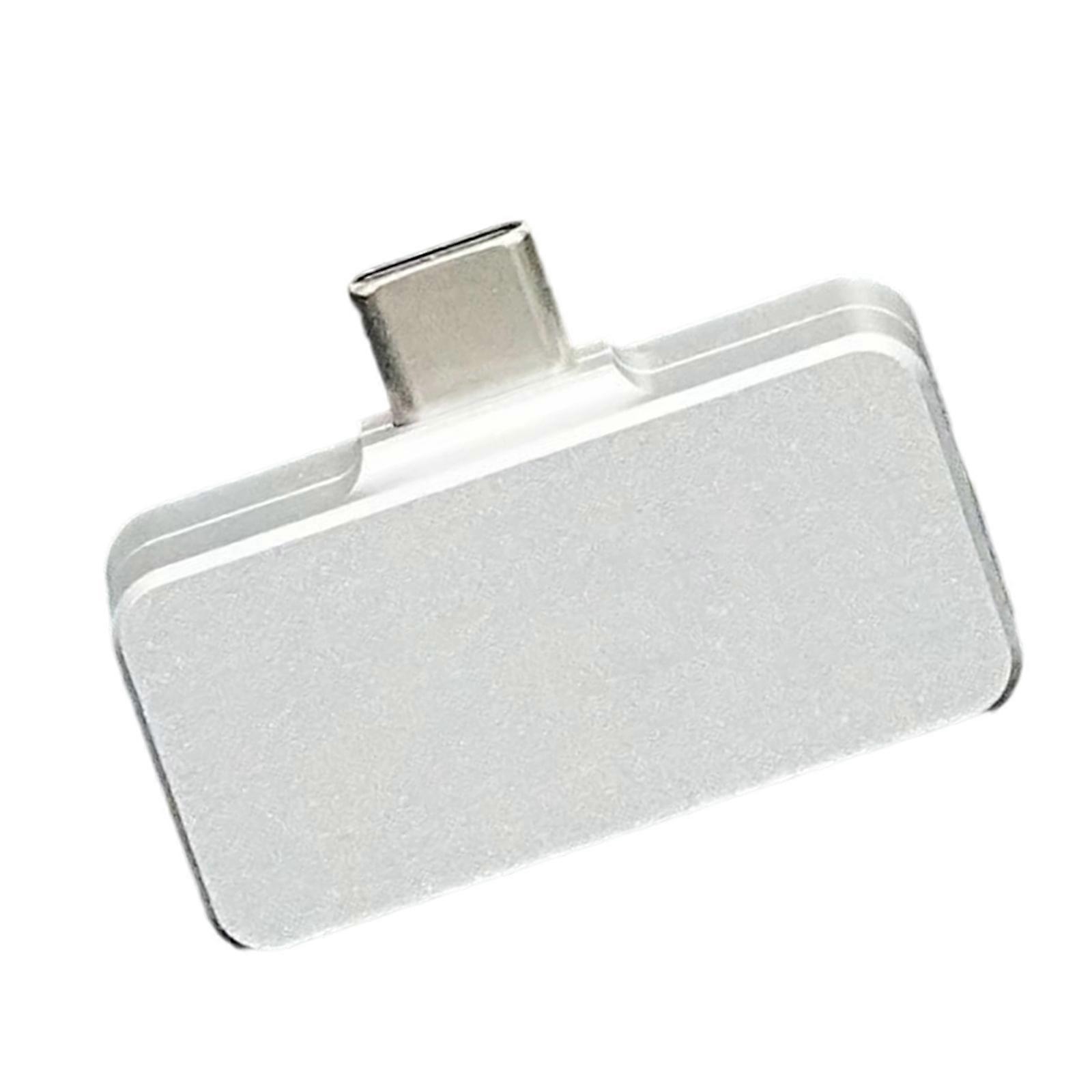 High Resolution Sound Converter Adapter Type C to Balanced 4.4mm&3.5mm Jacking Aluminum Body Studio Grade Sound Quality Multicolor