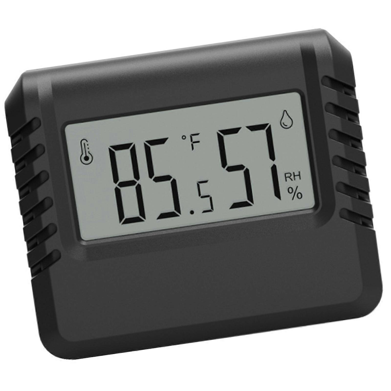 Quick Response LCDs Thermometers Hygrometer Gauge For Indoor Humidity Temperature Measurement Multiple Mounting Option Multicolor