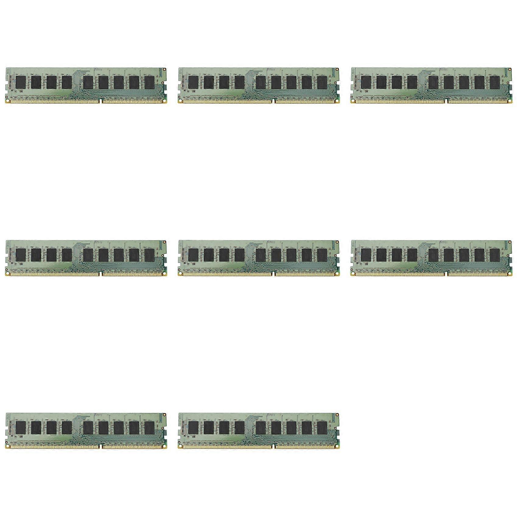 8X 8GB Memory RAM 2RX8 1.35V DDR3 PC3L-12800E 1600MHz 240 Pin ECC Unbuffered RAM for Server Workstation