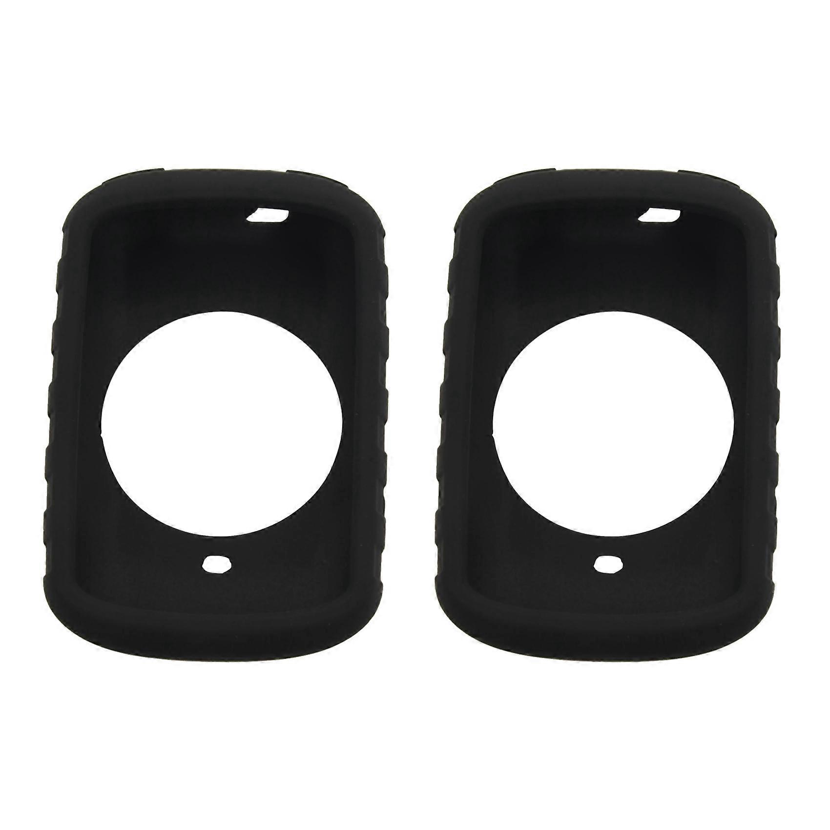 2X Silicone Case Cover for Edge 830 GPS Cycling Computer System Protective Case Scratchproof Soft Co
