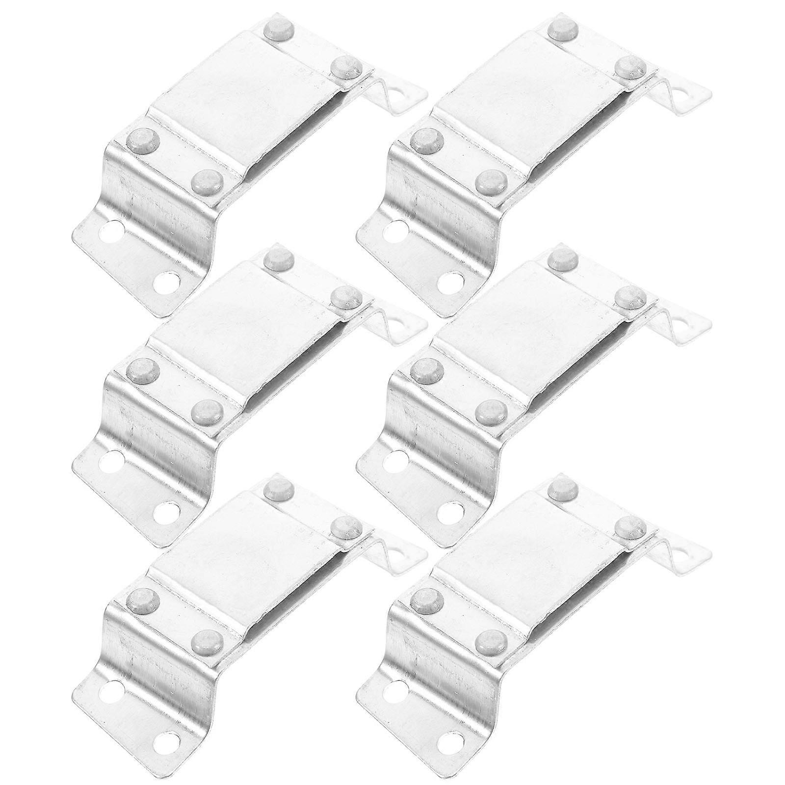 Construction Light Bracket Hard Hat Clips for Headlamp 6Pcs
