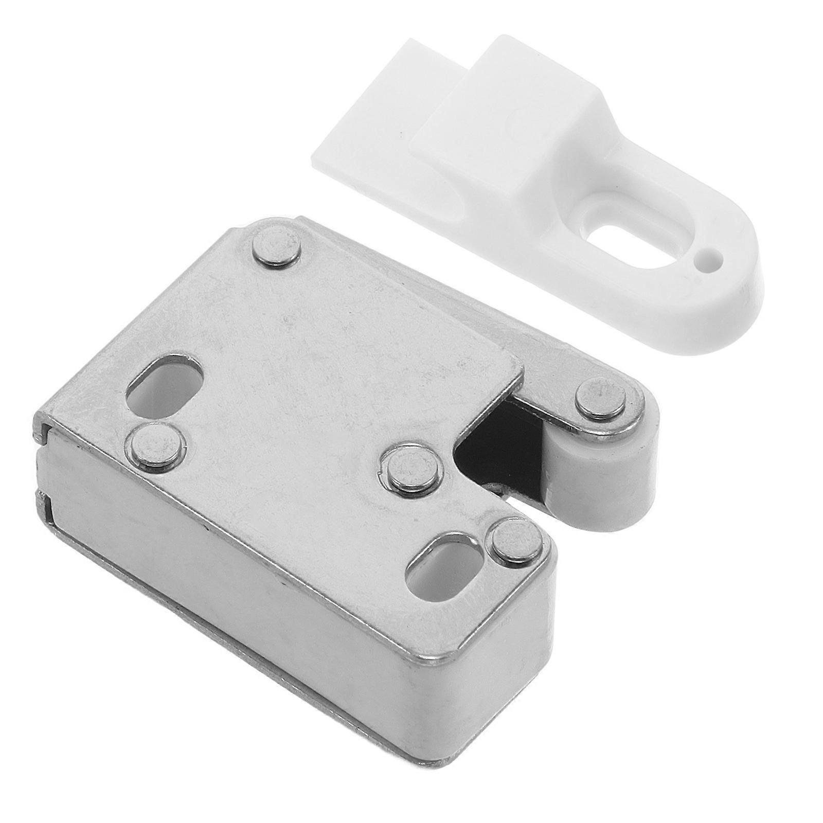 Push Close Door Catches For Bathroom Cabinets Featuring Round Nose Design And Self Rebounding Function 1Pcs