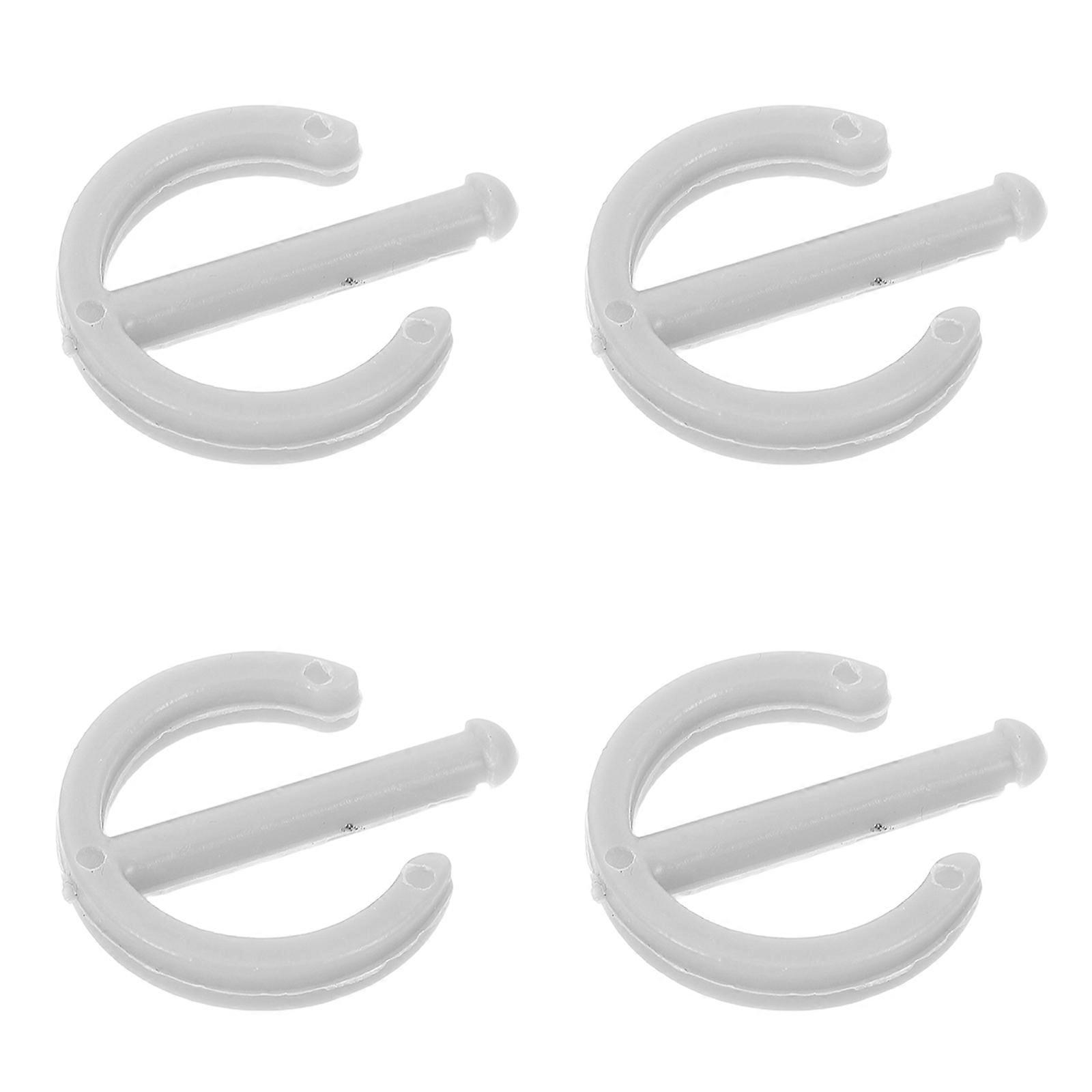 Swing Rail Anti Slip Buckle Plastic Grip for Secure Attachment 4Pcs