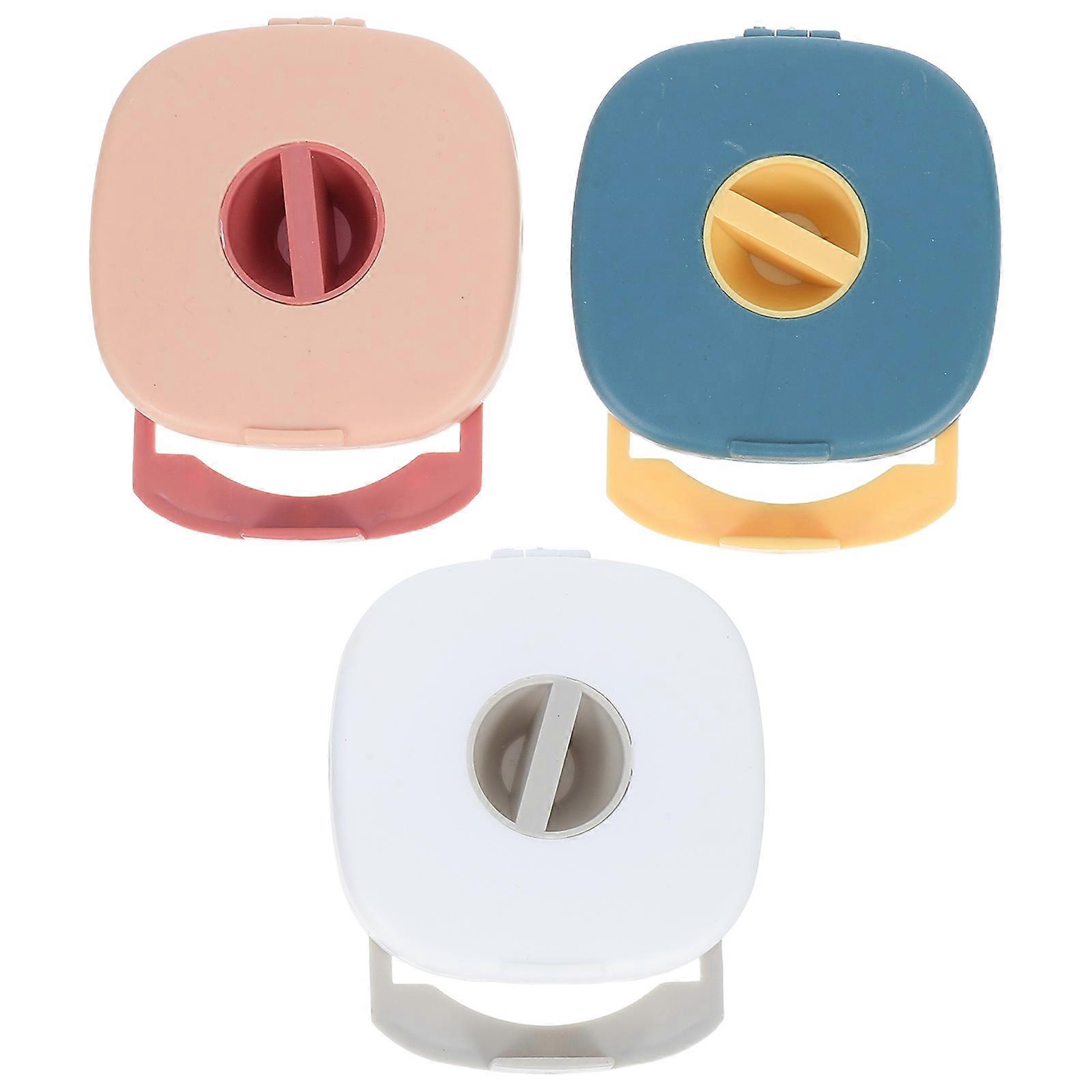 3pcs Phone Charging Cable Organizers Stretchable Earphone Cable Storage Boxes