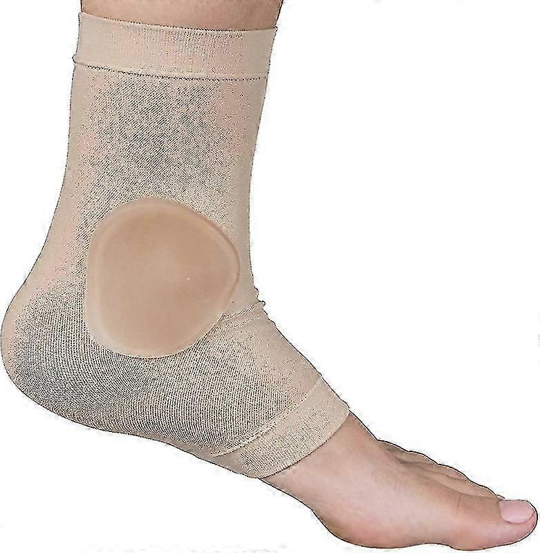 جوارب لحماية عظم الكاحل وأكمام الكاحل مع وسادات جل للأحذية والزلاجات والجبائر والأقواس - زوج واحد