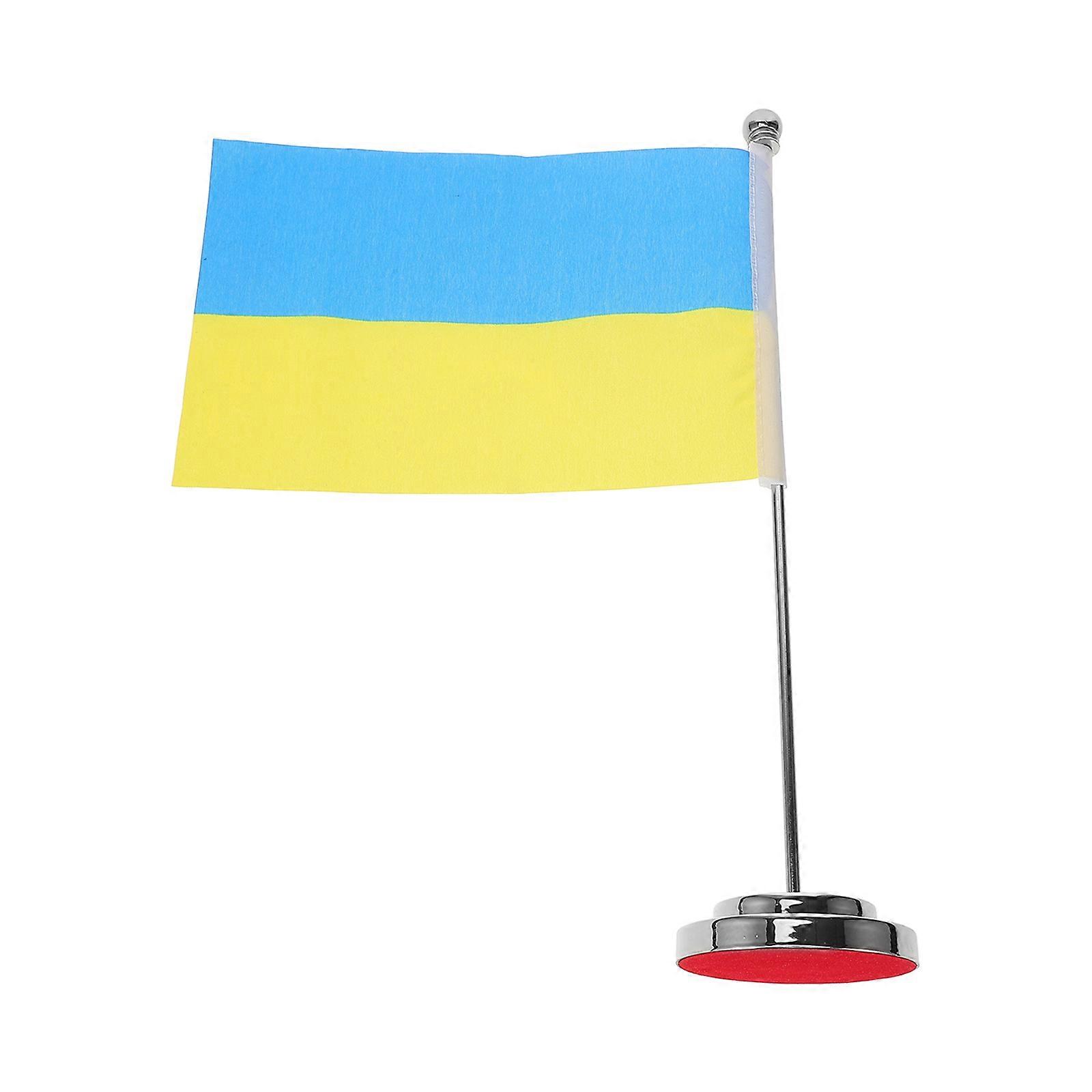 Ukrainian Flag Tabletop Ukrainian Flag Decoration for Decor 1Set
