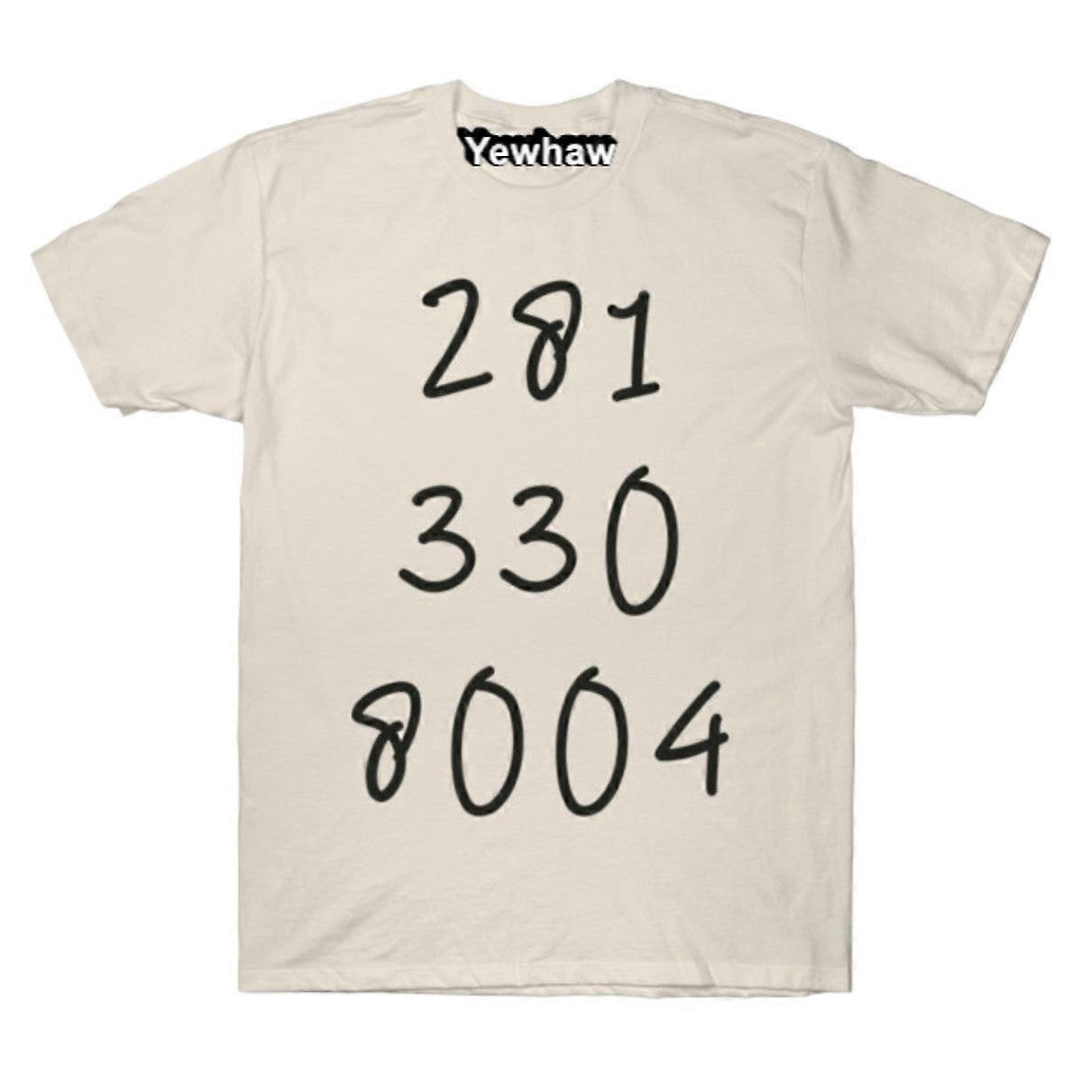 281 330 8004 - Lyrics T-shirt