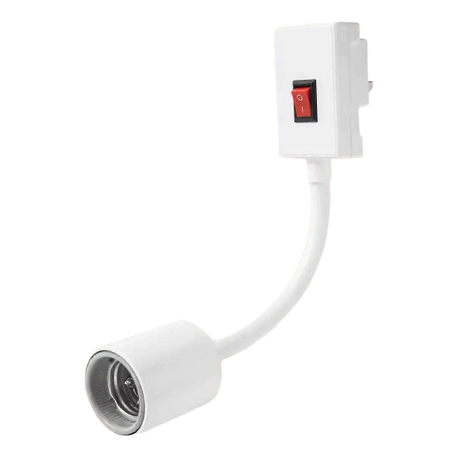 Plug in Light Socket Desk Extender Converter Plug Lamp Holder Socket Adapter