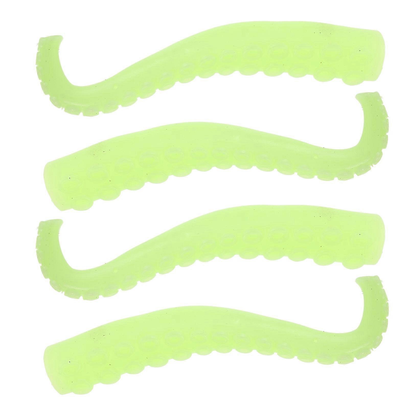 Luminous Finger Puppets Octopus Antenna Finger Puppet for Prank 4Pcs