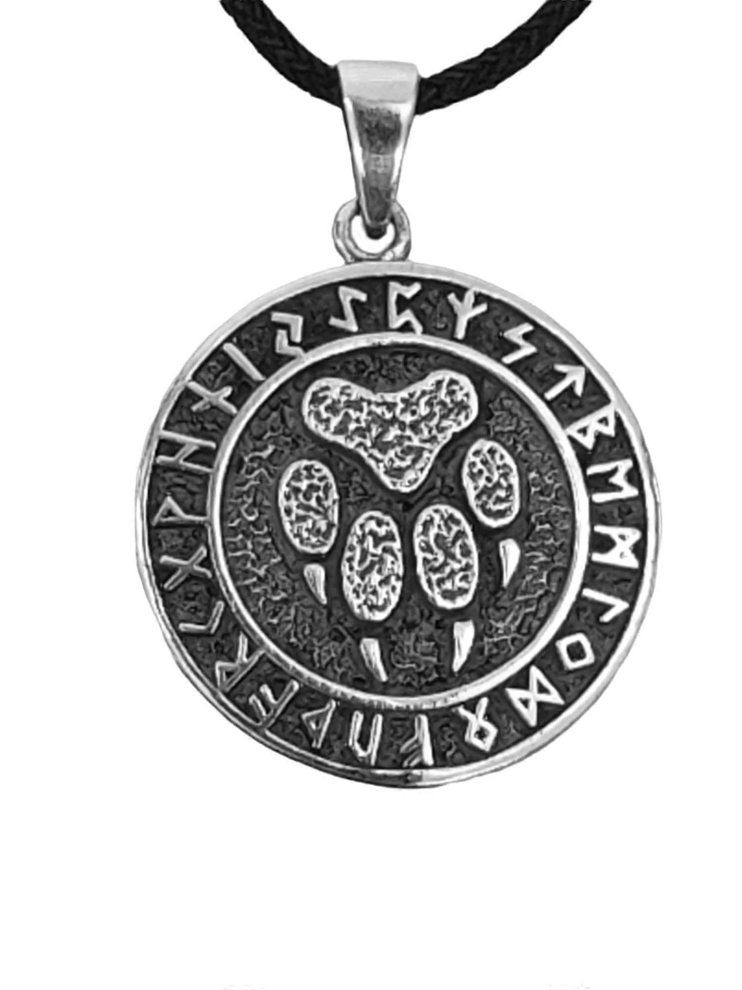 Pendant 429 Wolfpaw - Silver