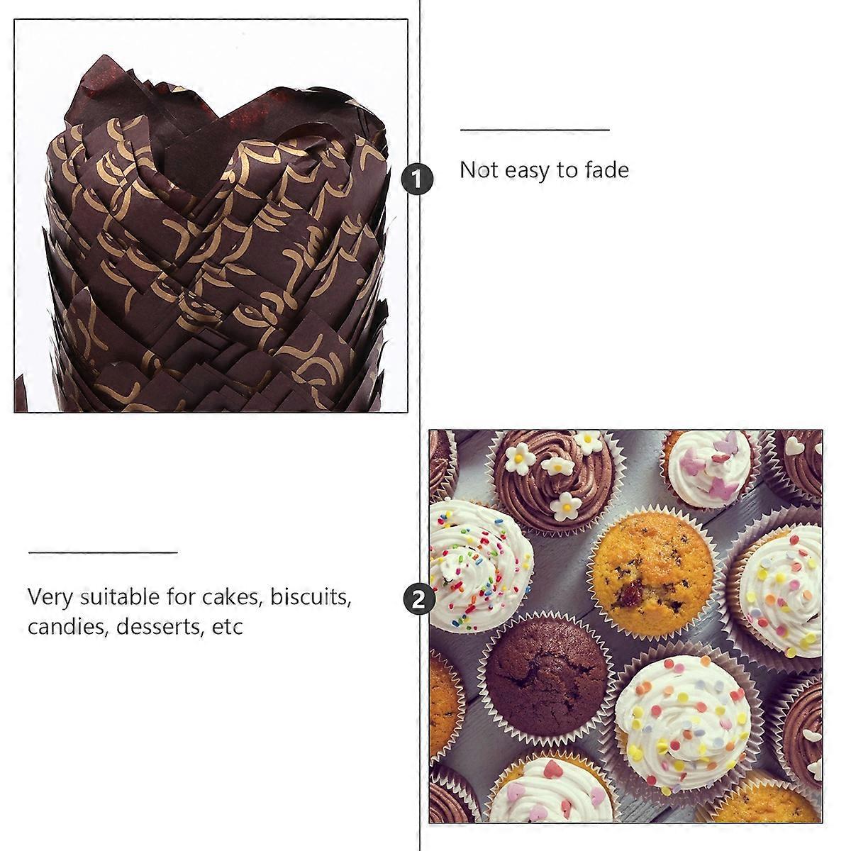 Assorted Color Muffin Paper Cups for Baking Cake Holders 150Pcs Pack