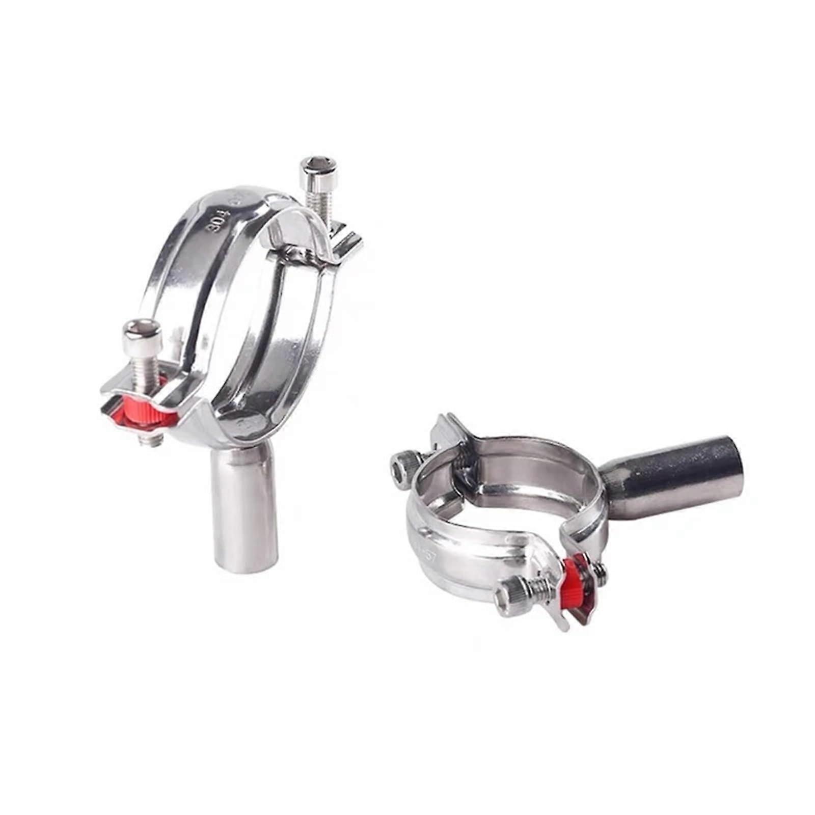 1PCS 7076mm Adjustable Stainless Steel Pipe Clamp Bracket Clip Support CorrosionResistant