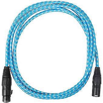 Câble XLR 3 mètres Câble XLR vers XLR Microphone à 3 broches Accessoire microphone filaire