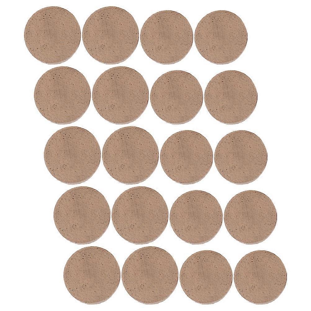 Billiard Cue Tips for Pool Cue Tip Replacement 20Pcs Brown Set