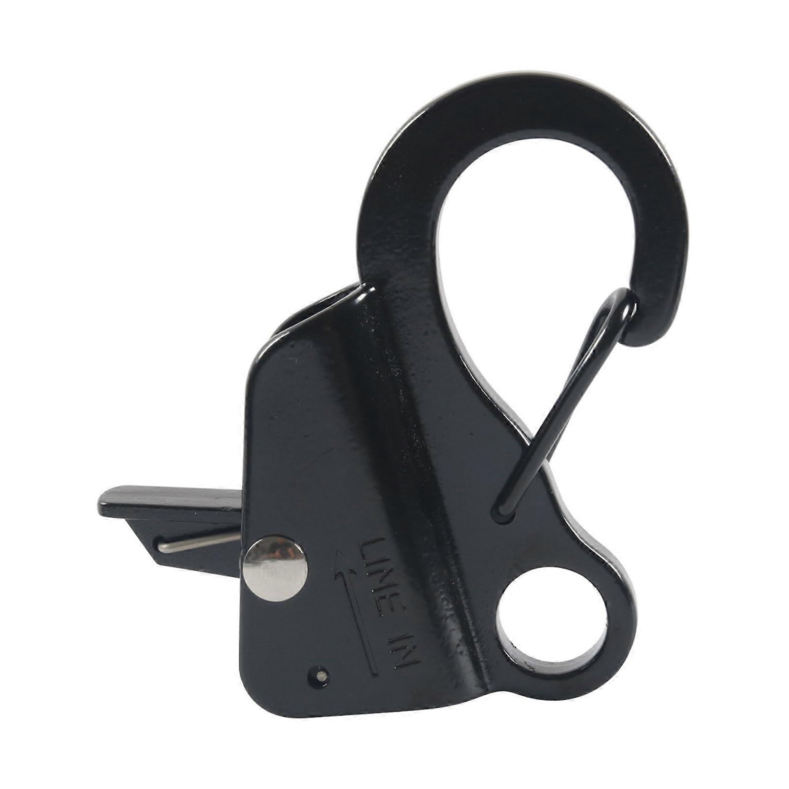 316 Stainless Steel Sliding Spring Hook for Boats Quick Rope Threading Secure Anchoring