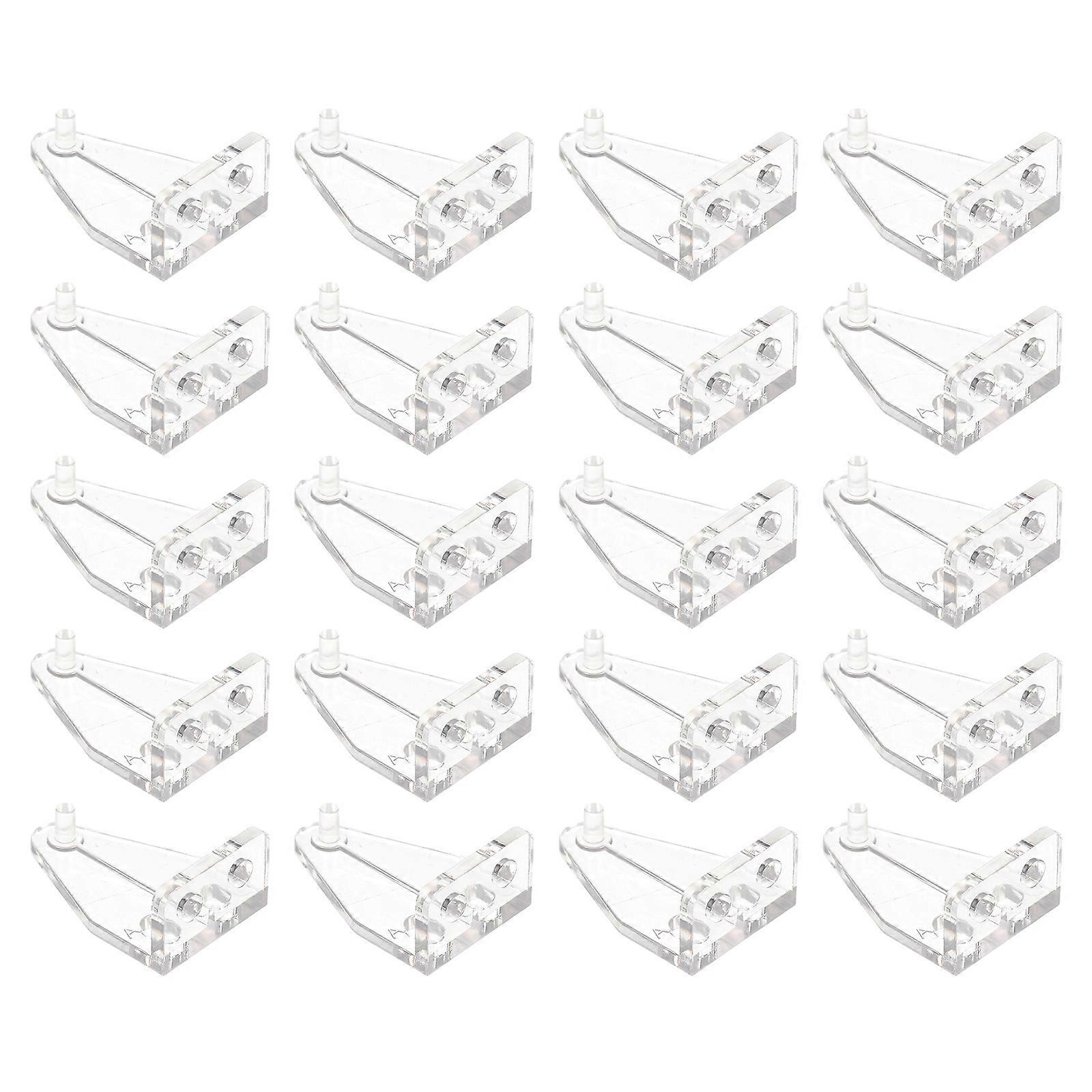 Blinds Positioning Hook Blinds Hooks Home Decoration Plastic 3.5x2x1.3cm Blind Fixing 20Set