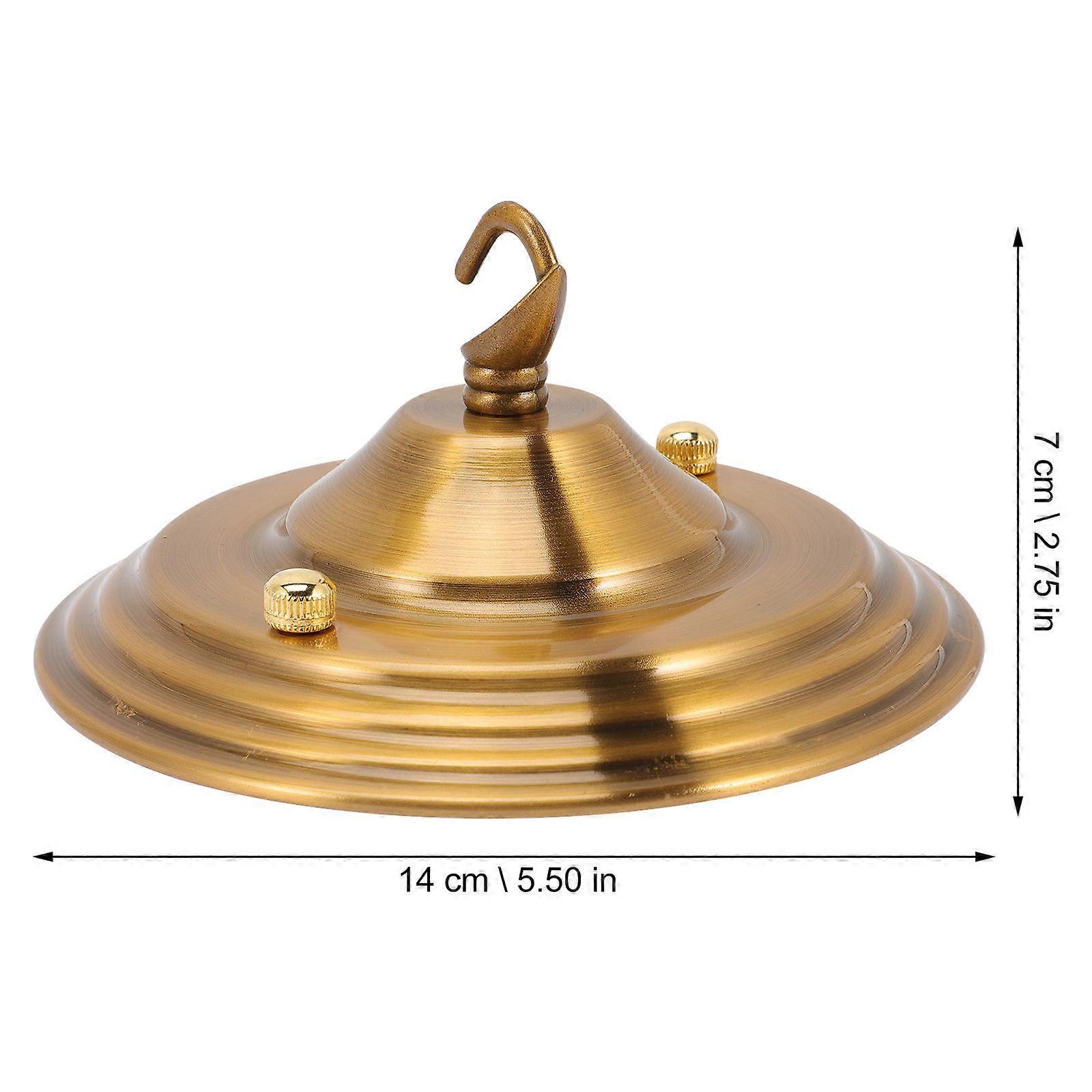 Golden Chandelier Hook Ceiling Cover Plate for Ceiling Light Holder Plate