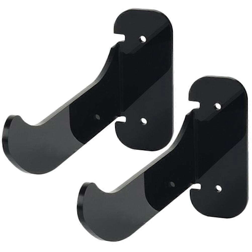 Acrylic Yoga Mat Display Rack for Storage 2Pcs Wall Mount Exercise Mat Holder