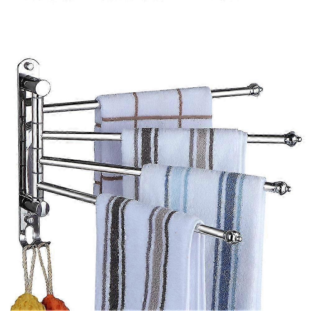 2025 Bathroom Rotating Folding Towel Bar
