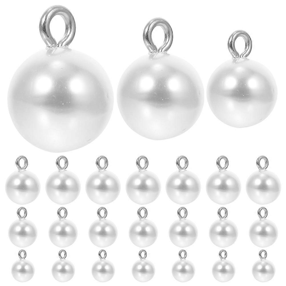 Pearl Button Sewing Buttons for Clothes 60Pcs Elegant Costume Buttons