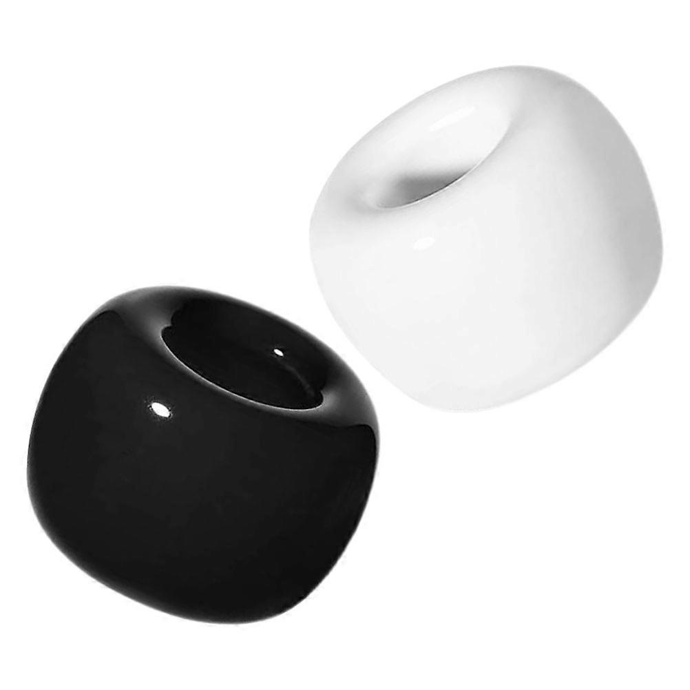 Toothbrush Stand Modern Home Decor Space Optimization 2Pcs
