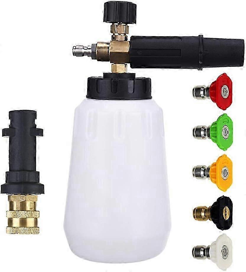 Foam Gun for High Pressure Washers, Adjustable Nozzle
