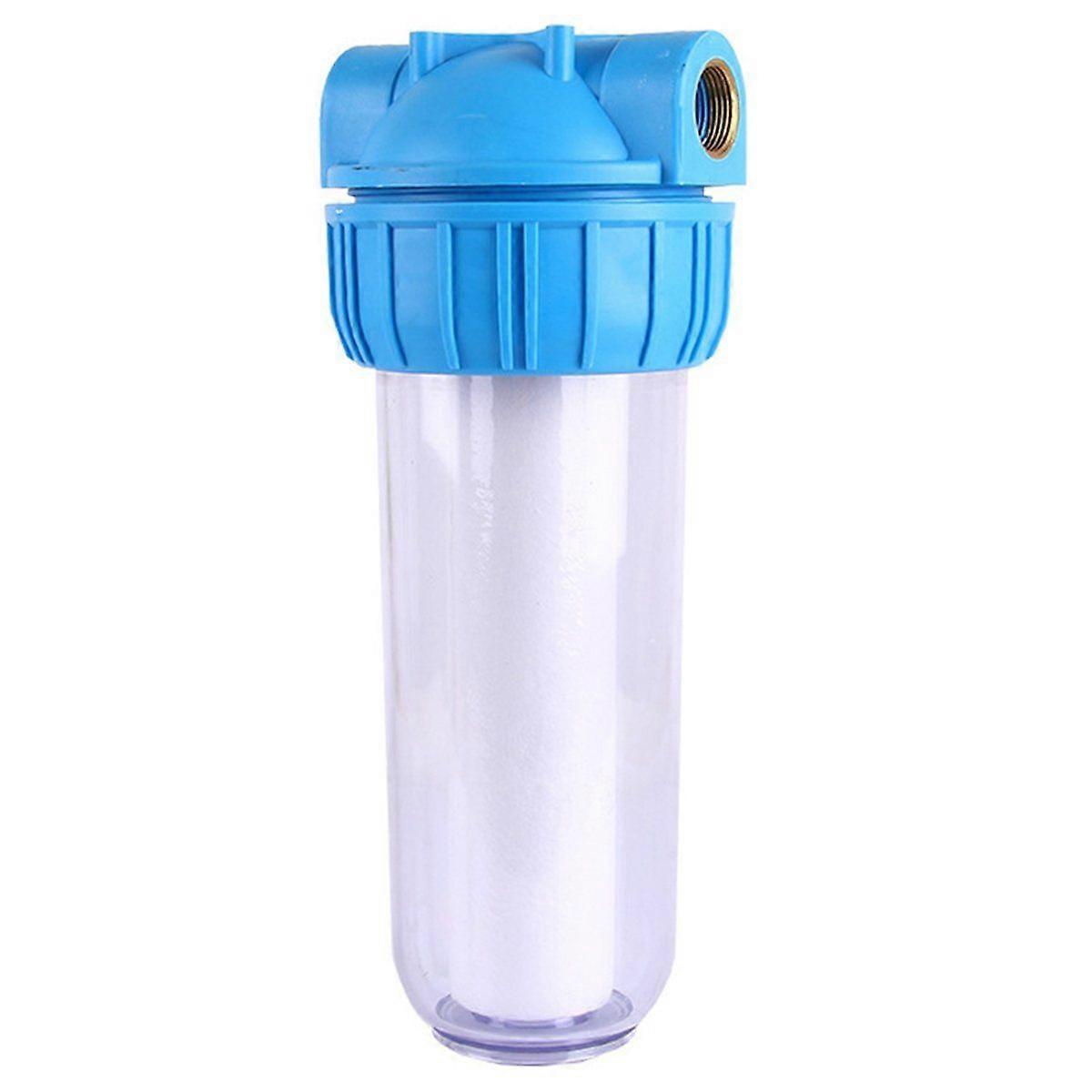 Household Water Purifier Pre-Filter Bottle 1/2in Copper Thread Interface Transparent Filter Bottle P