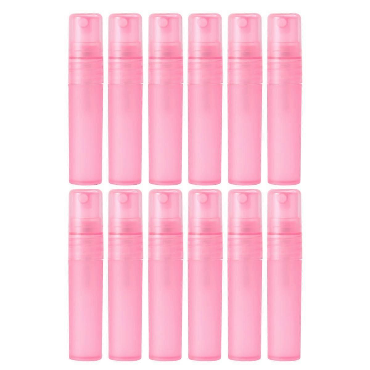 12Pcs Travel Perfume Bottles Refillable Spray Containers Compact Lightweight Plastic Atomizers