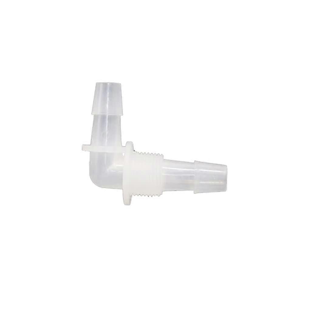 Plastic Hose Elbow Connector PP Threaded Pipe Fitting LeakProof Food Grade for Fish Tank