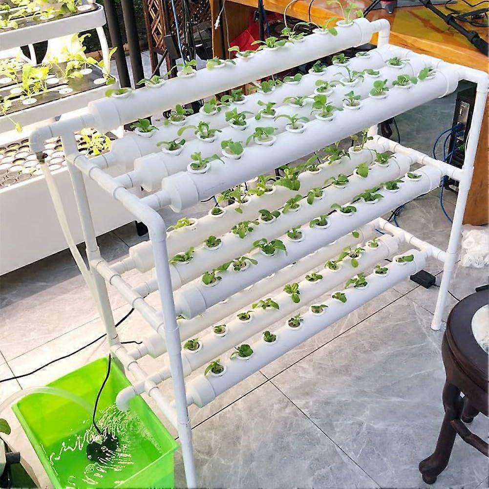 Hydroponics Growing System 108 Site PVC Tower, 3 Layer Indoor Hydroponic Garden for Vegetables
