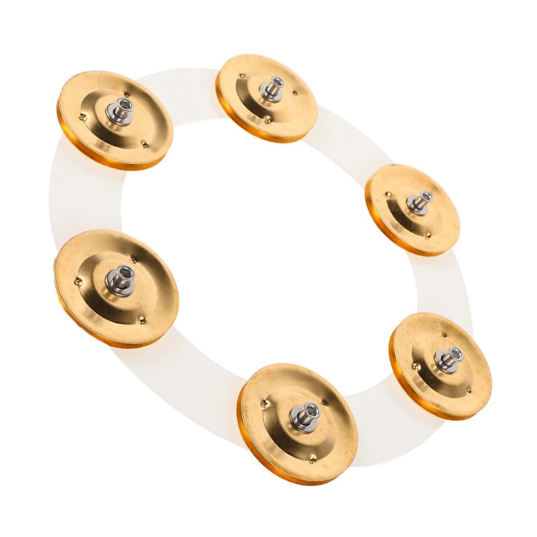 Tambourine Ring for Drummers Durable Stable Build Enhances Drum Sound Small Drum Accessory