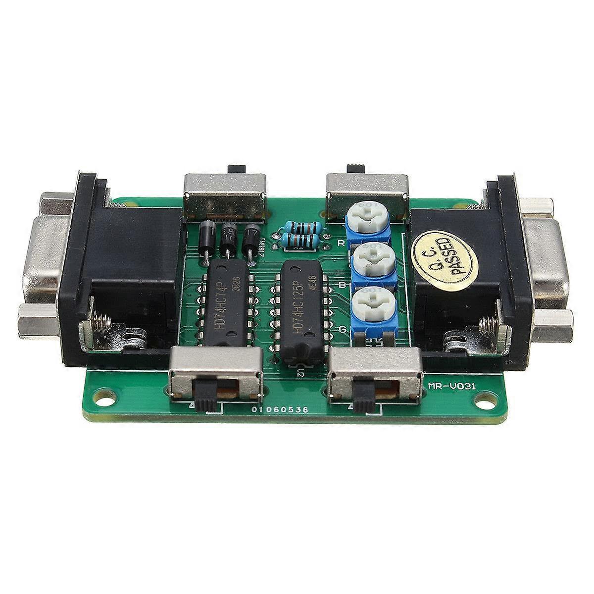 VGA Scan Line Generator with Adjustable Intensity for Retro Arcade CRTStyle Visual Restoration