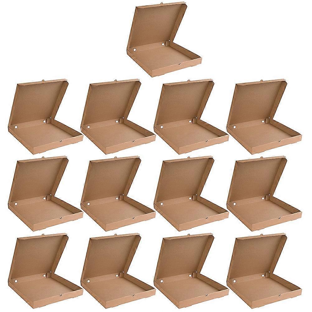 Pizza Boxes Thicken Pizza Wrapping Box for Restaurant Use 15Pcs Set